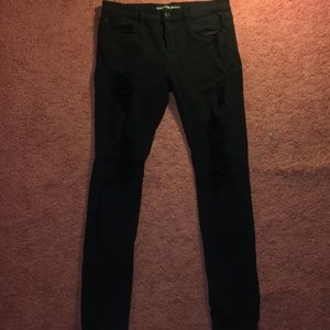 express black ripped jeans